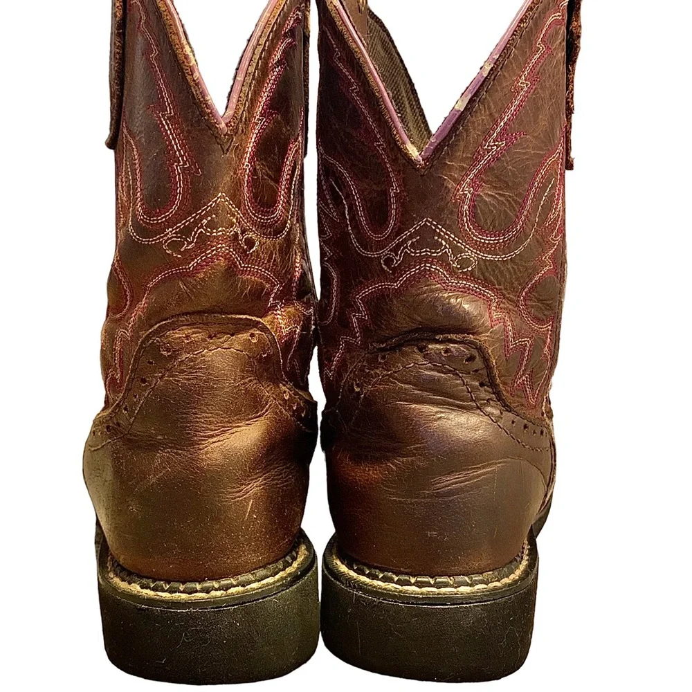 Justin Gypsy Gemma Aged Bark Woman's Size 6B Western Cowgirl Boots L9903